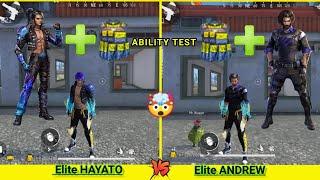 @PG.GAMING.69 ELITE HAYATO VS ELITE ANDREW ABILITY TEST//GALENA FREE FIRE A1,A2,A3,S1,S2,S7