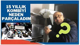 15 Yıllık Kombiyi Neden Parçaladım? | Kombiler Nasıl Çalışır? | Kombi Parçaları Nasıl Sökülür?