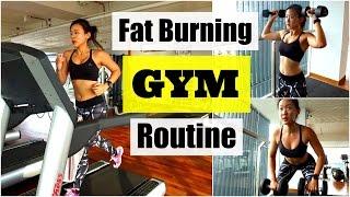 My Fat Burning GYM Routine (Treadmill Interval Running)