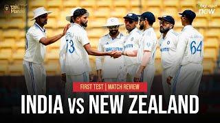 India vs New Zealand, 1st Test 2024: Match Review | RCB 12th Man TV