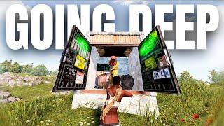 Me ROBAN los MATERIALES y les HAGO un GOING DEEP - RUST - Gameplay español