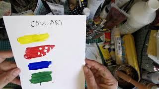 Birthday Art Haul! Trying new acrylics ️