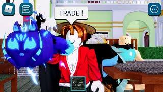 BLOX FRUITS | Trading KITSUNE (FUNNY)