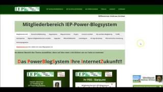 Das PowerBlogSystem Ihre InternetZukunft mit dem Neukundenakquise und die Pflege von Bestandskunden