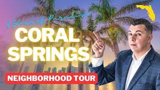 What it's like living in Coral Springs Florida | Moving to South Florida | Neighborhood Tour