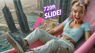 TALLEST IN THE WORLD! Family visits DUBAI! / The Ninja Fam! / Edit Video