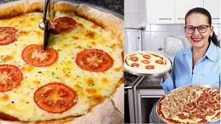 NOSSA RECEITA DE FAMÍLIA! FAÇA UMA PIZZA IGUAL DE PIZZARIA NO FORNO DA SUA CASA-Isamara Amâncio