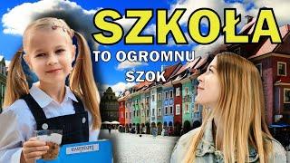 SCHOOL/FIRST DAY AT POLISH SCHOOL/KAROLINA VLOG