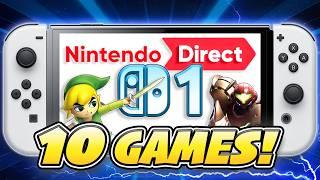 10 EXCITING Games At Switch 1's BIG February Direct!