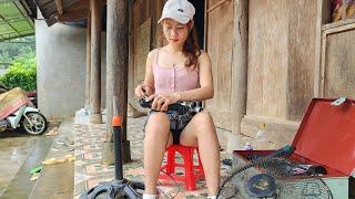 Restoration Old rusty table fan and Sharpen knives help blacksmiths - Miss Genius Repair