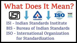 What is ISI, BIS & ISO | Difference Between ISI/BIS/ISO || Bureau of Indian Standards (BIS)