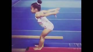 Audrina the gymnast- Hall of Fame (age 5)