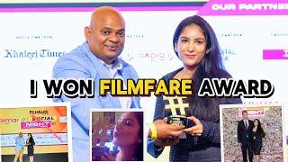 I Won Filmfare Award | Filmfare Award Middle East |  Emgering Influencer Award | Dubai Party Night