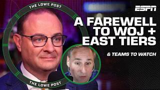 Bidding farewell to Woj  NBA East Tiers  + Why to watch THESE TEAMS  | The Lowe Post