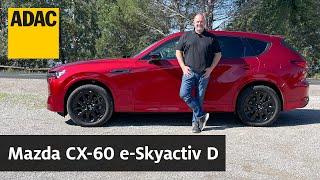 Mazda CX-60 e-Skyactiv D: Neues SUV mit Sechszylinder-Diesel | ADAC Fahrbericht