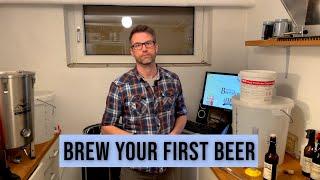 Brew your first beer! How to brew your first extract beer - gear, tips and recipe