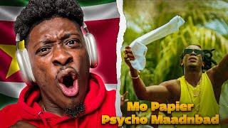 Psycho Maadnbad - Mo Papier (Official Video Clip)  Prod. By Gillio REACTION