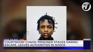 Courtroom Chaos: Prisoner Stages Daring Escape, Leaves Authorities in Shock | TVJ News