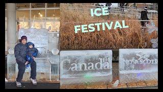 Downtown Dartmouth Ice Festival 2024 | Canada | 4K