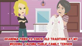 Grandma Tried To Force Old Traditions At My Wedding, Causing Public Family Tension