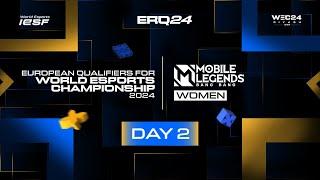 MLBB Women | Belarus vs Ukraine | Group Stage | IESF EUROPE REGIONAL QUALIFIERS 2024 | DAY 2