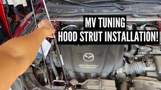 MV Tuning Hood Strut/Damper Installation on 2015 Mazda 6!