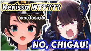 The confusion between Nerissa and Subaru is hilarious [Hololive EN]