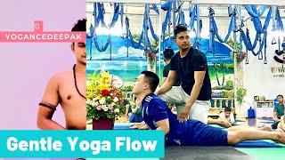 Gentle Yoga Flow For Beginners | Yogancedeepak