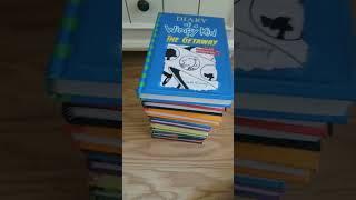 My diary of a wimpy kid book collection