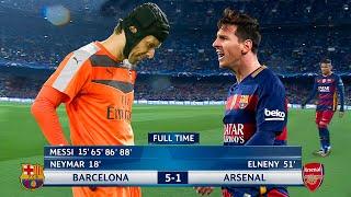 The Day Lionel Messi Singlehandedly Destroyed Petr Cech and Arsenal