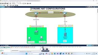 CCNA : Dynamic NAT Configurations  Using Cisco packet Tracer | Day 41