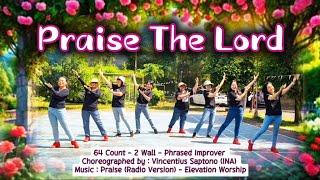 PraiseThe Lord - Phrased Improver Line Dance | Demo by : Amare Felice