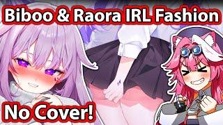 Biboo and Raora's IRL Fashion gets BASED by Chat real quick 【Hololive EN】