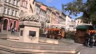 Львов-Площадь Рынок..wmv