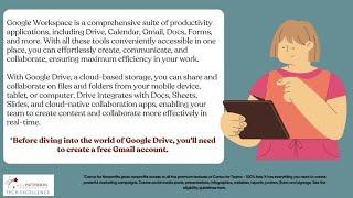 TPF Tech Excellence: Google Workplace: Discover Drive