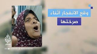 على الهواء مباشرة.. الاحتلال الإسرائيلي يقصف ساحة مستشفى كمال عدوان في قطاع غزة