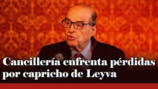 El capricho de Alvaro Leyva con pasaportes sale caro: Cancillería podría perder 120.000 millones