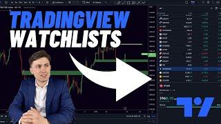 How to Manage your Trades & Build a Watchlist on TradingView!