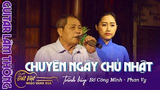 Chuyện ngày chủ nhật- St Hồng Vân - Bố Công Minh & Con gái Phan Vy- Giao lưu cùng Guitar Lâm Thông