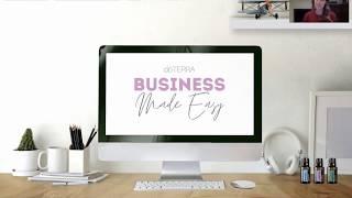 Business Class #1: doTERRA Business Made Easy