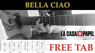 Bella Ciao - Fingerstyle Guitar Cover & Free Tab - La casa de papel