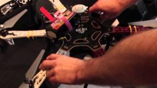Zenmuse H3 3D Gimbal for DJI F550 Flamewheel - Installation and Review