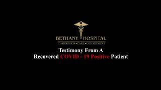 A COVID-19 SURVIVOR’S TESTIMONY.