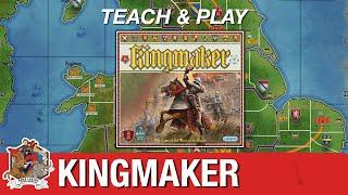 Reviving a Boardgaming Classic: Kingmaker with Alan Paull & Cole Wehrle – Live Playthrough