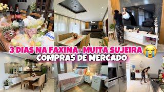 FAXINA PESADA / Começou a Reforma /COMPRINHAS NA SHOPEE LANCHES PARA O JANTAR /Marido Fez Feijoada