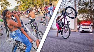 O ENCONTRO DE BICICLETA MAIS LOTADO DE TODOS * deu ruim *