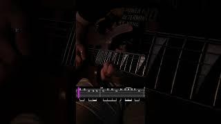 Metallica - Master Of Puppets  #guitar #masterofpuppets #metallica #metal #tutorial #tabs #shorts