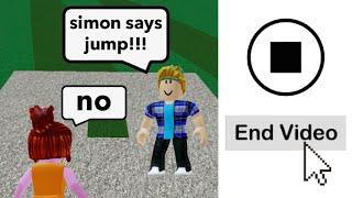 Roblox, But If I Don’t Listen To Simon  The Video Ends