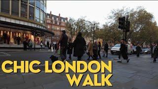 The Best Way to Explore London | 4K Walk Sloane Square: Chelsea’s Chic Christmas Shopping District