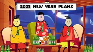 TeetaGang || New year Plans || 2023 || Bayaṭiki rā rā bāḍakav #telugucomedy